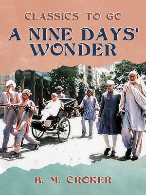 cover image of A Nine Days' Wonder